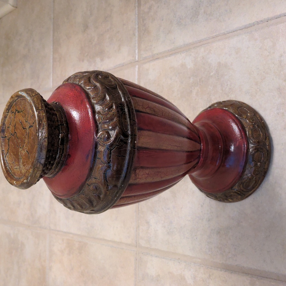 NEW Ceramic Candle Holder/Statue - Picture 4 of 11